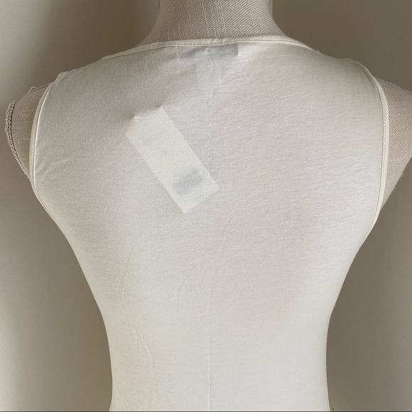 NWT BR Tank with Silk Trim at Neckline - Picture 8 of 14